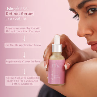 How to use Kass Retinol Serum-An Anti Aging Solution