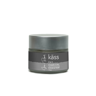 Kass 2 in 1 Charcoal Scrub and Mask 
