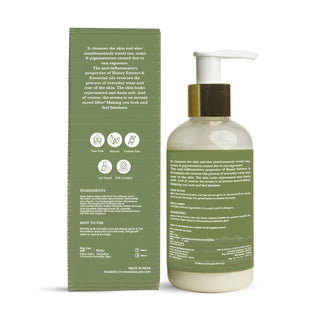 Gardenia Shower Gel- Back side with ingredients and other details