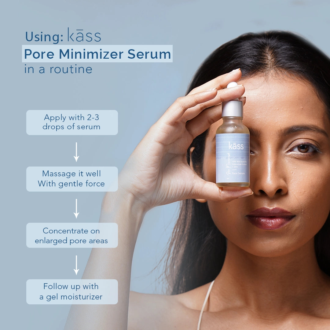 Pore Minimizing Serum: 10% Niacinamide Calendula Kass